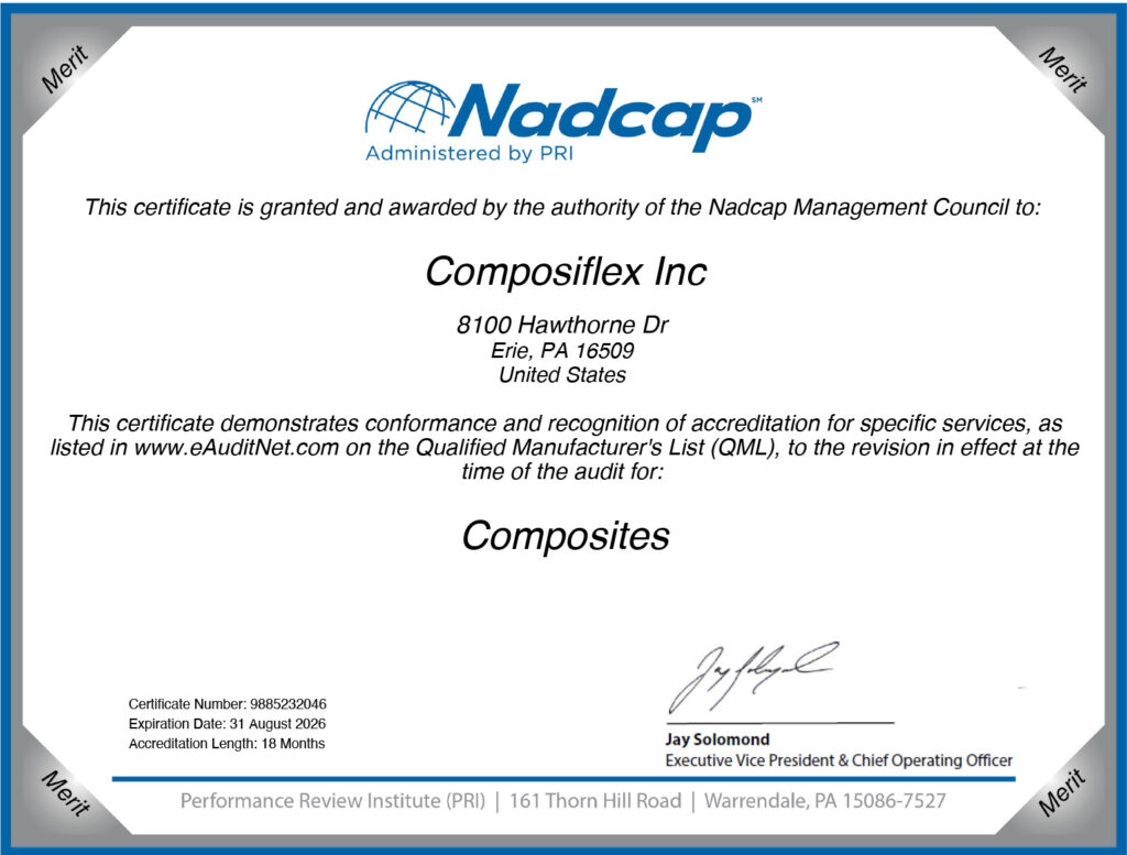 Nadcap Certificate